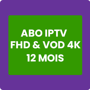 12 MOIS ABO IPTV