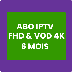 6 MOIS ABO IPTV